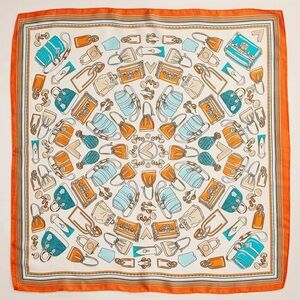 Handbag Print Scarf - OR